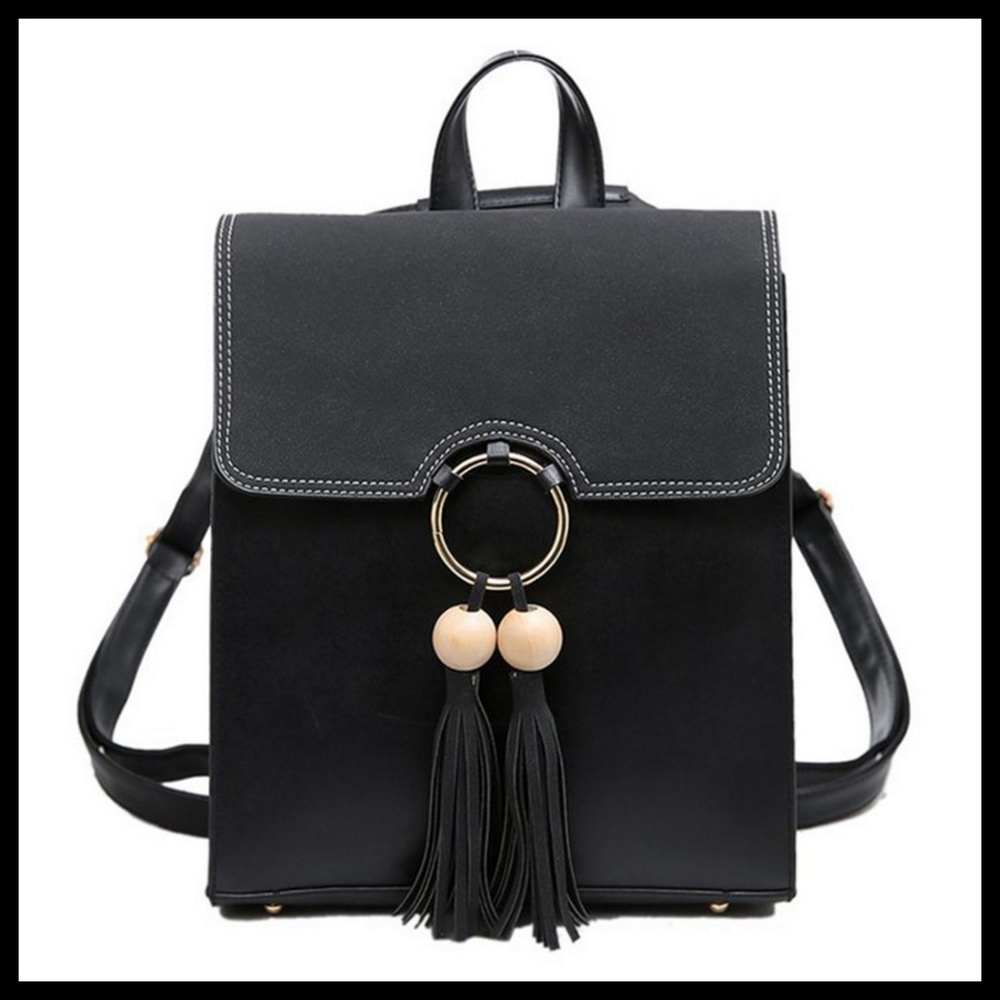 NEW CAMBRIDGE Tassel Backpack - Picture 7 of 8